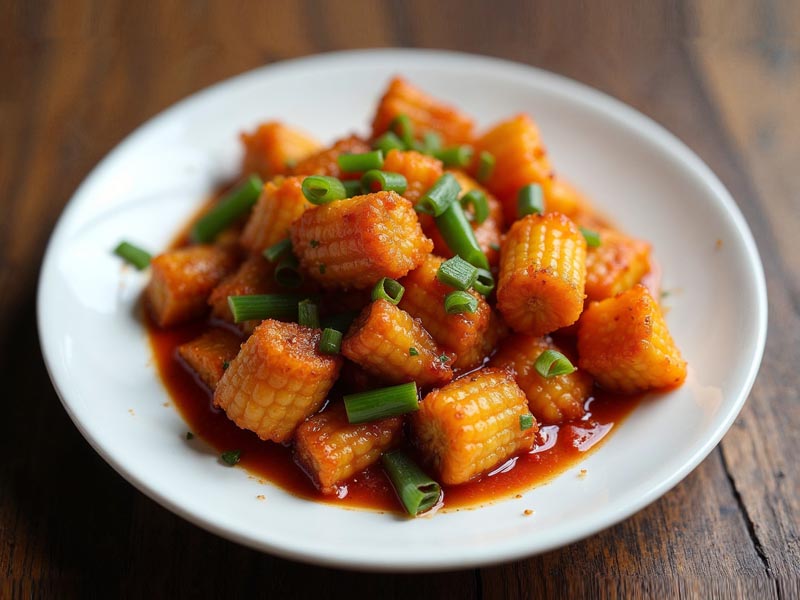 Baby Corn Manchurian
