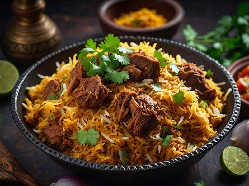 Bezawada Lamb Biryani - Boneless