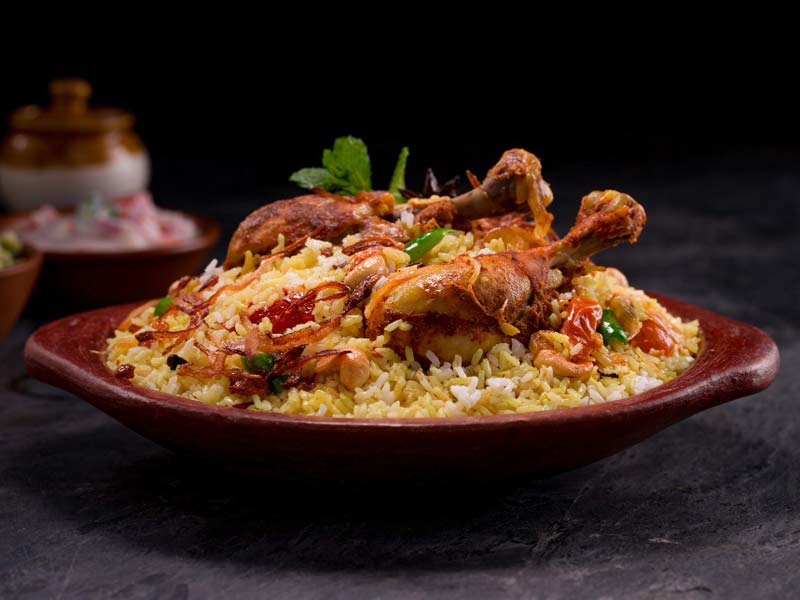 Boneless Chicken Ulavucharu Biryani