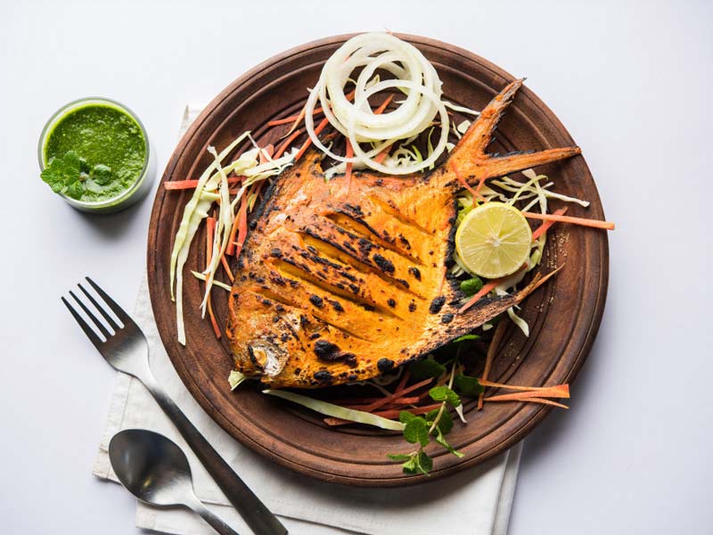 Tawa Grilled Golden Pompano