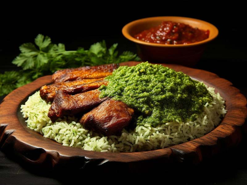 Gongura Goat Fry Biryani