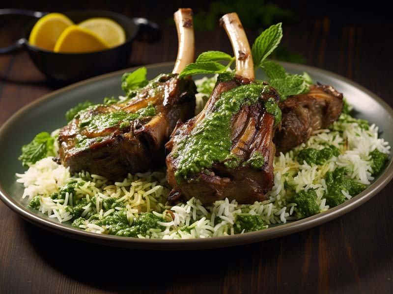 Gongura Lamb Biryani Boneless